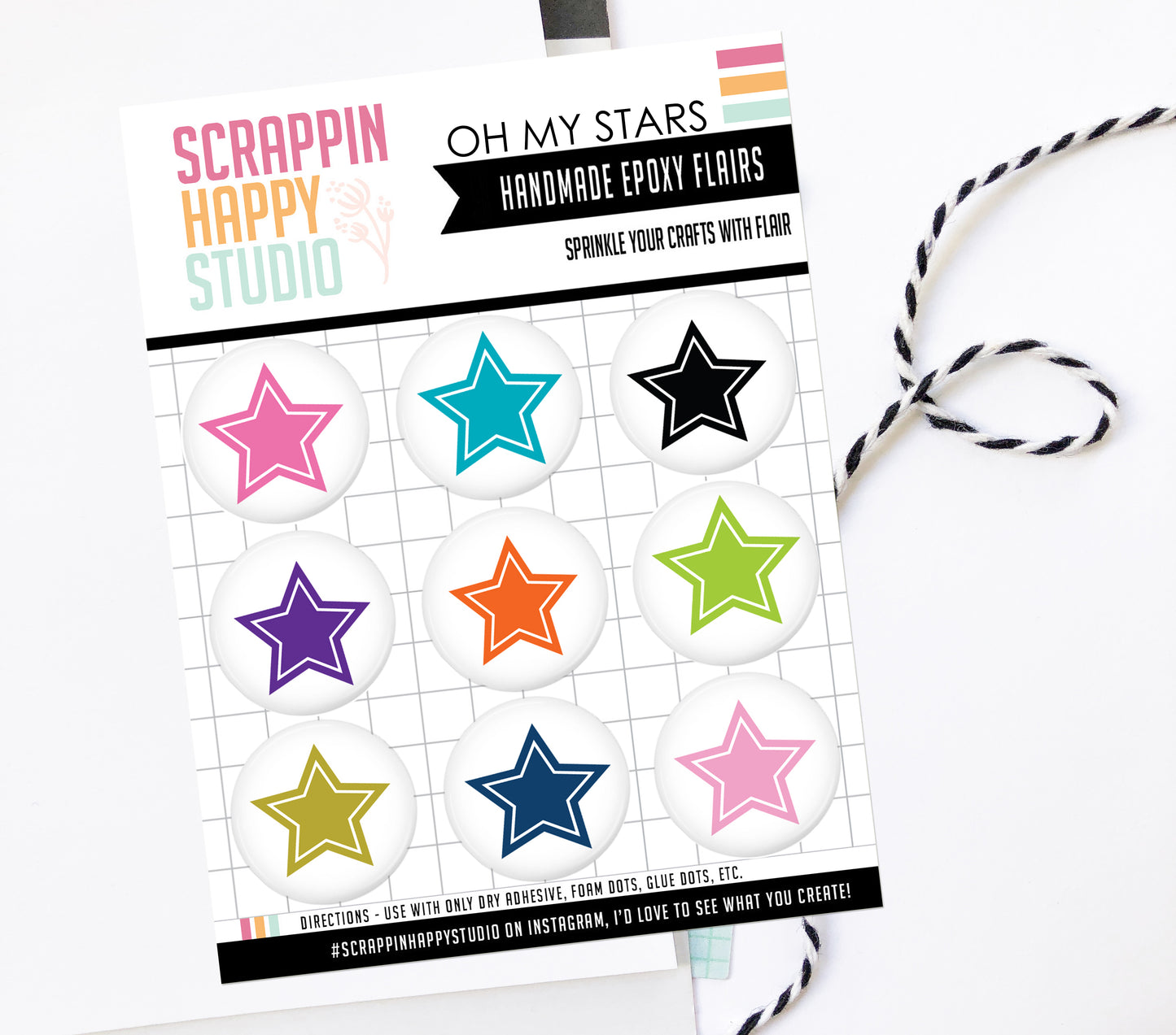 Oh My Stars Epoxy Flair