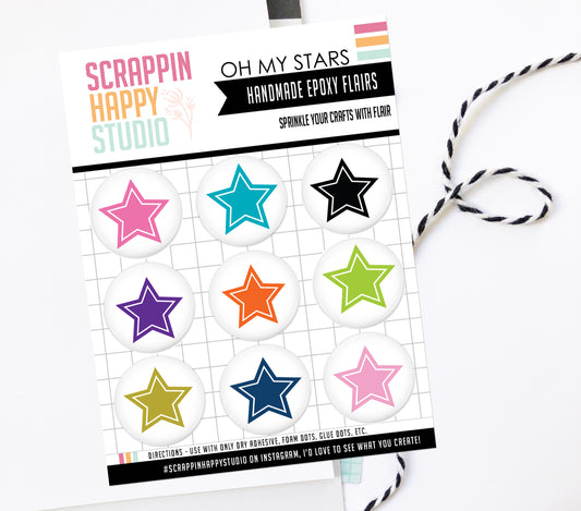 Oh My Stars Epoxy Flair