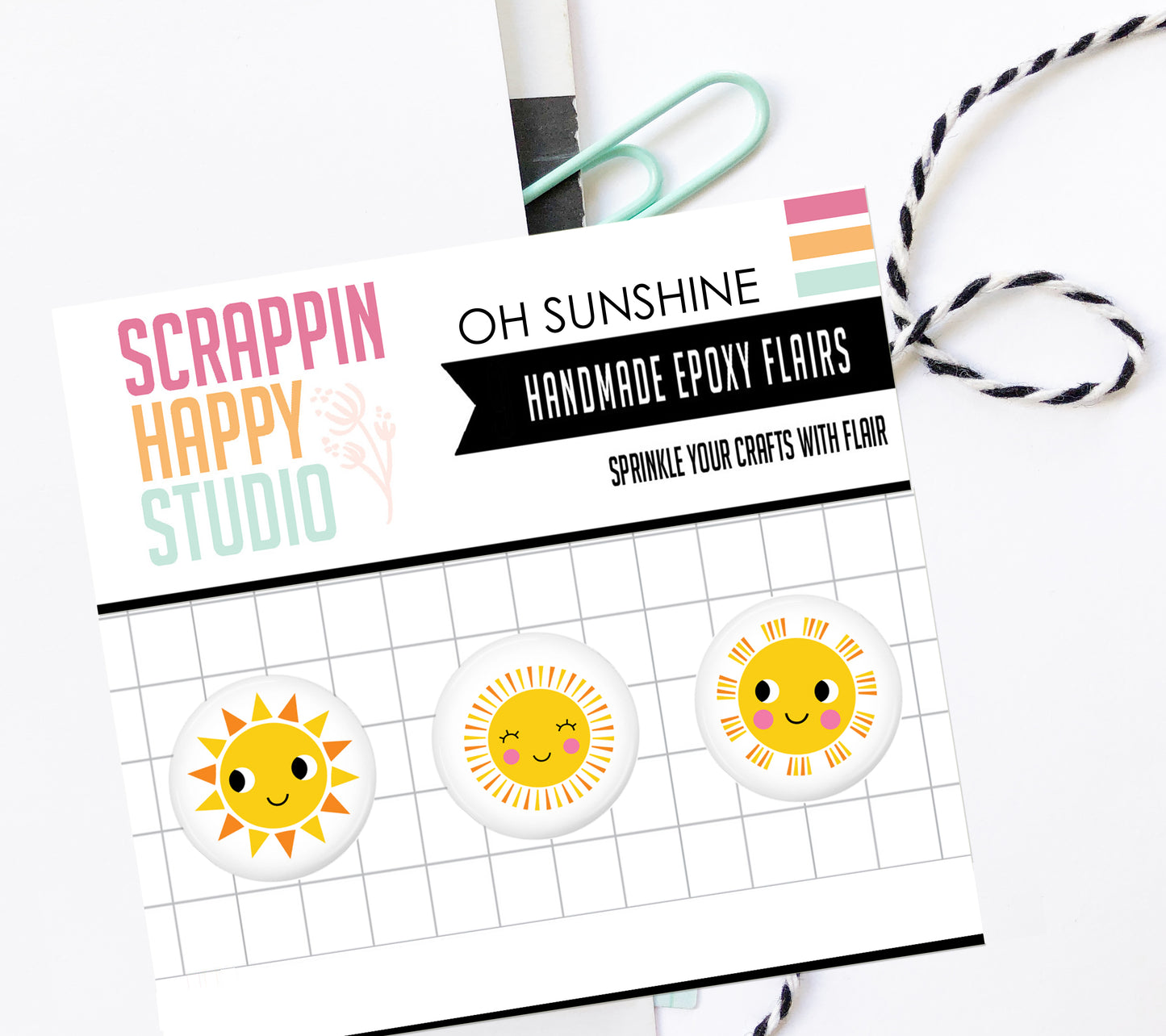 Oh Sunshine Epoxy Flair