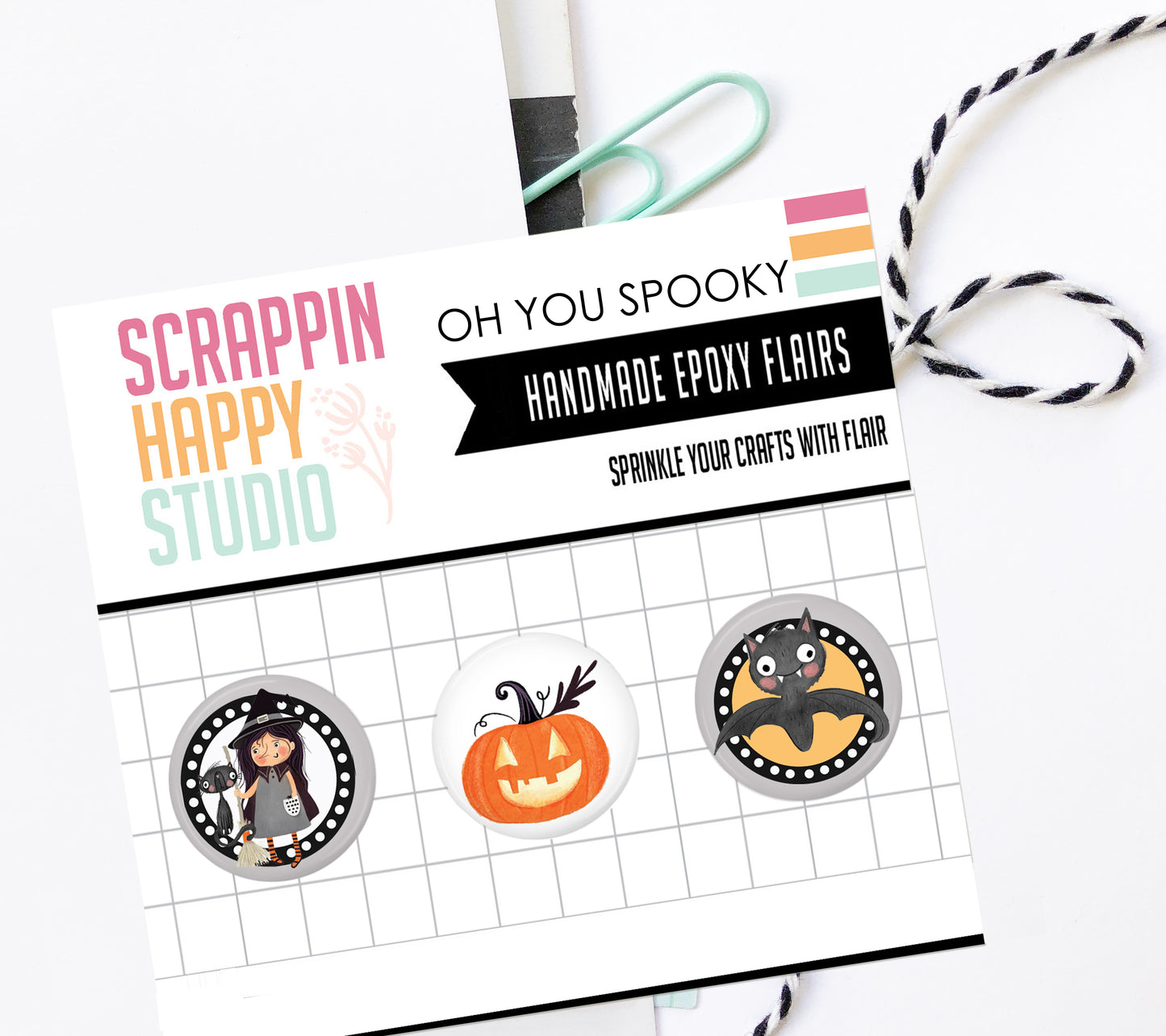 Oh You Spooky Epoxy Flair