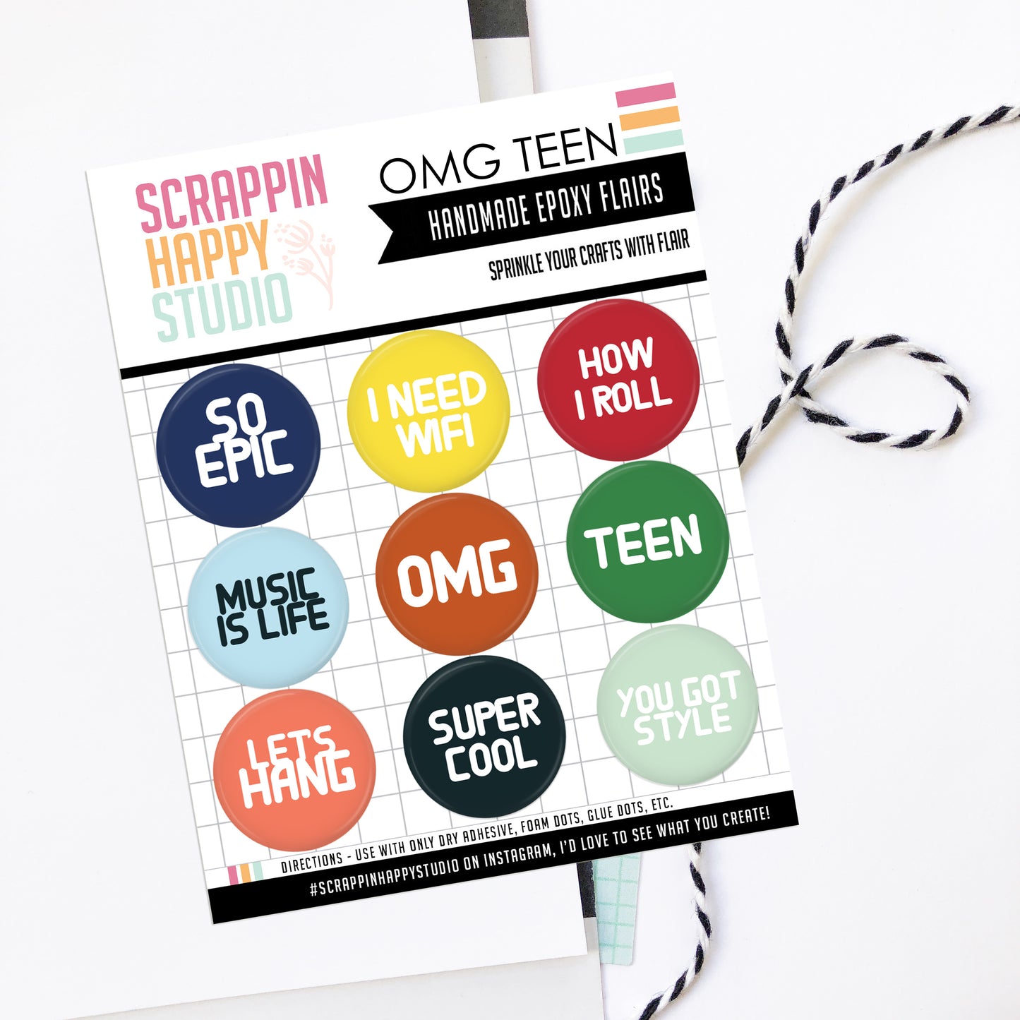 Omg Teen Epoxy Flair