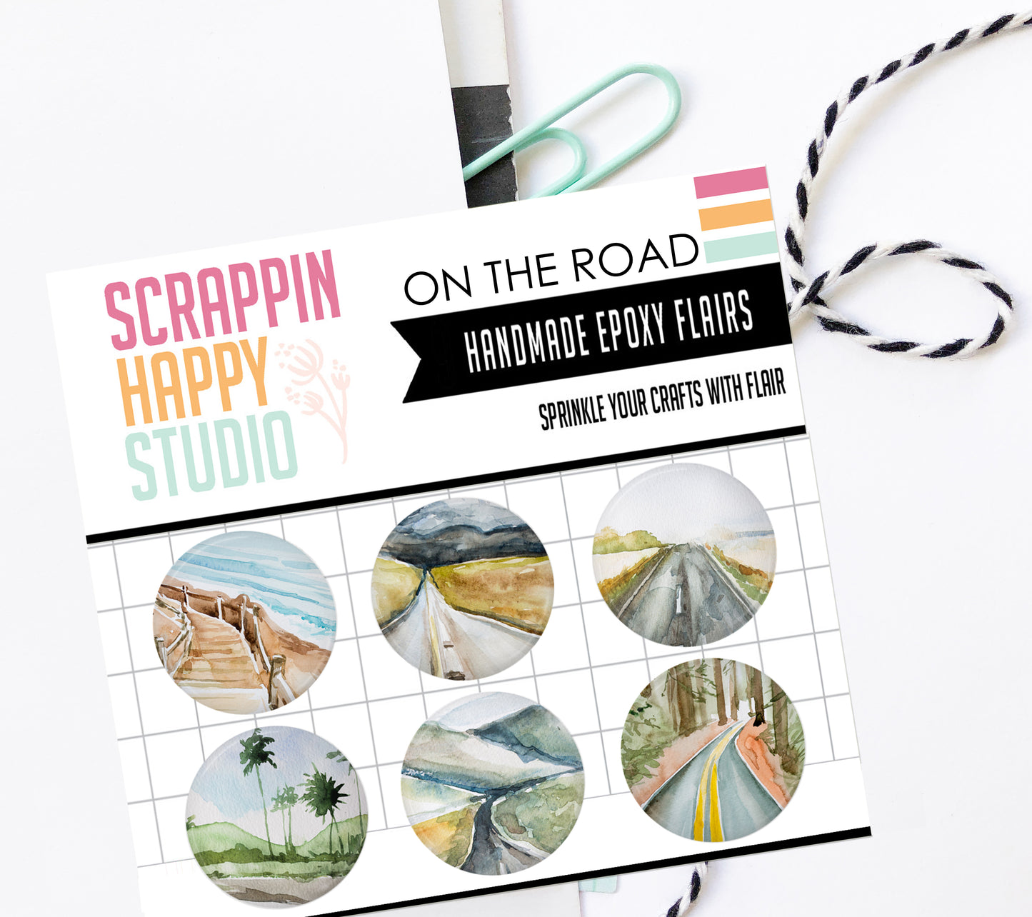On The Road Epoxy Flair