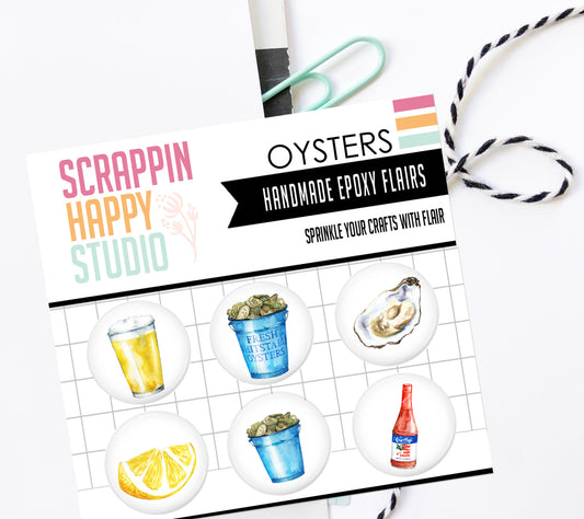 Oysters Epoxy Flair