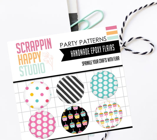 Party Patterns Epoxy Flair