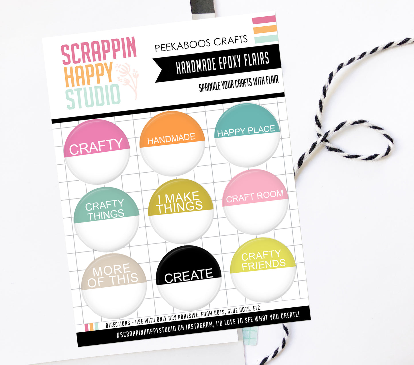 Peekaboo Crafts Epoxy Flair