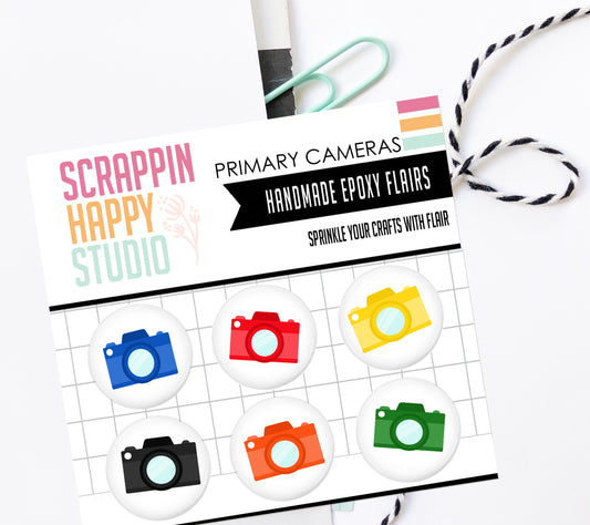 Primary Cameras Prints Epoxy Flair