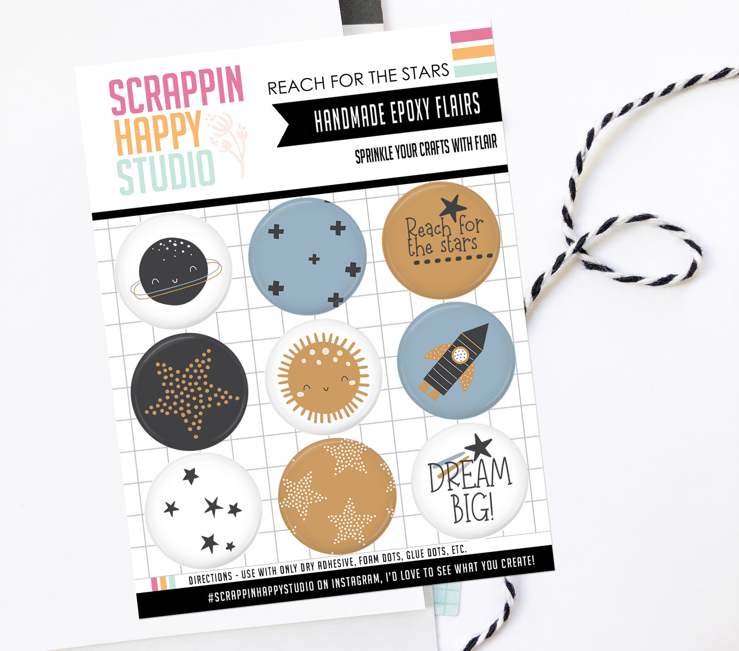 Reach For the Stars Epoxy Flair