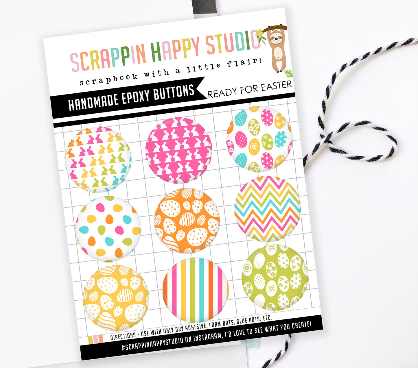 Ready For Easter Epoxy Flair