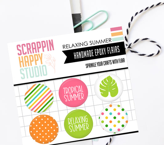 Relaxing Summer Epoxy Flair