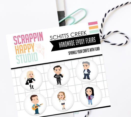 Schitts Creek Epoxy Flair