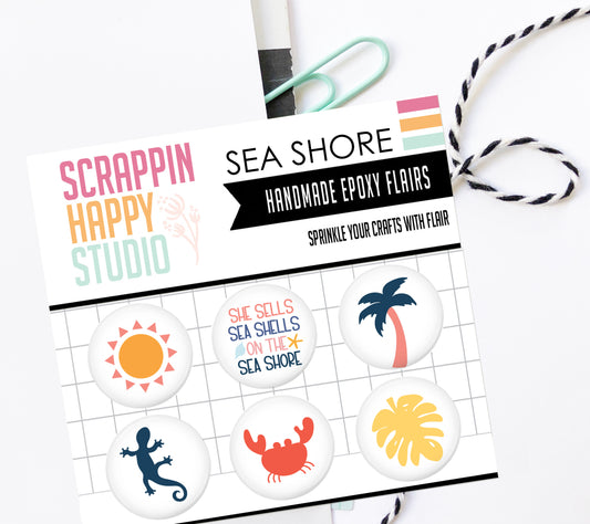 Sea Shore Epoxy Flair