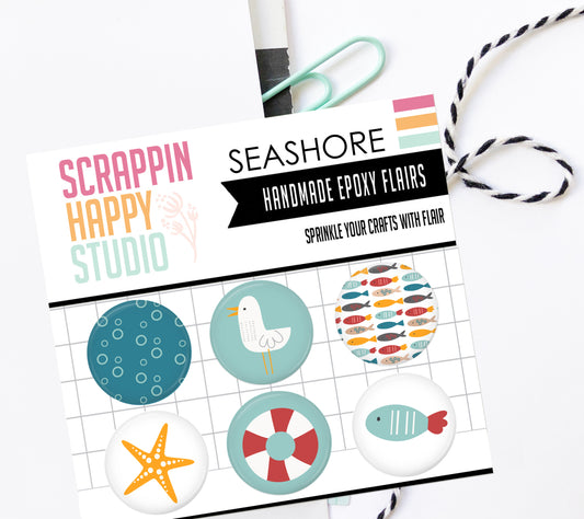 Seashore Moments Epoxy Flair