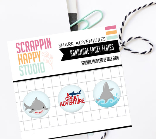 Shark Adventure Epoxy Flair