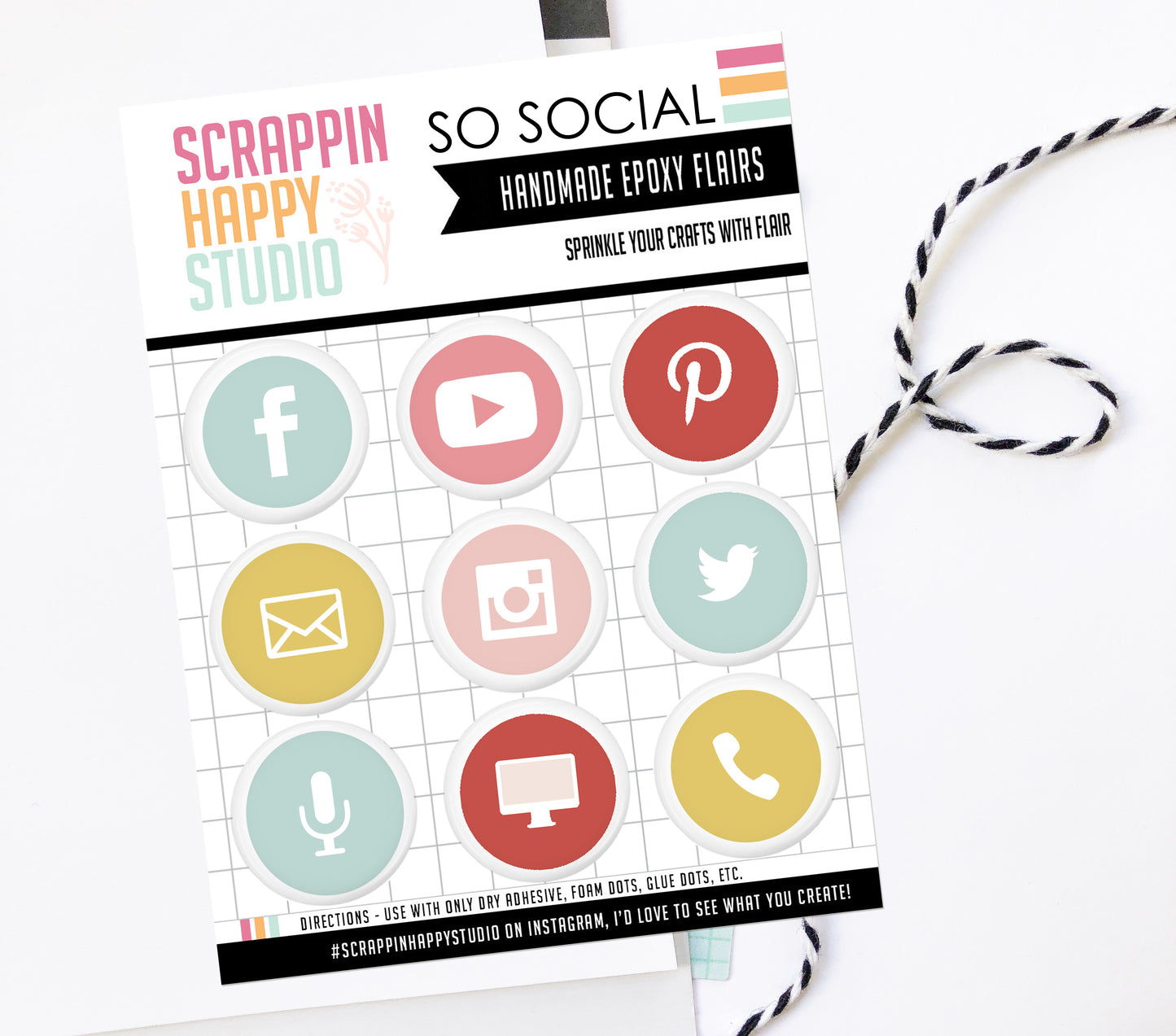 So Social Epoxy Flair