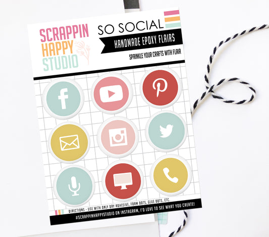 So Social Epoxy Flair