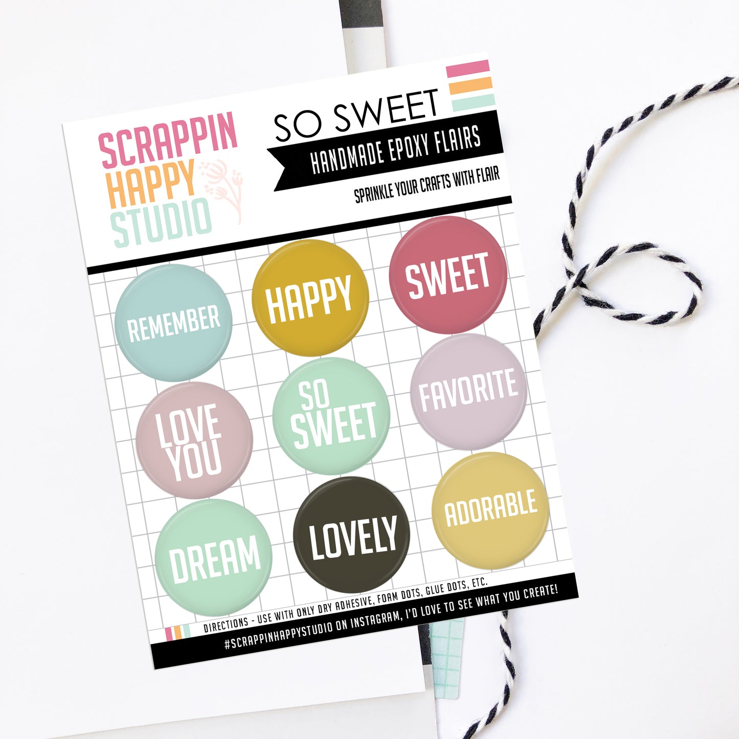 So Sweet Epoxy Flair