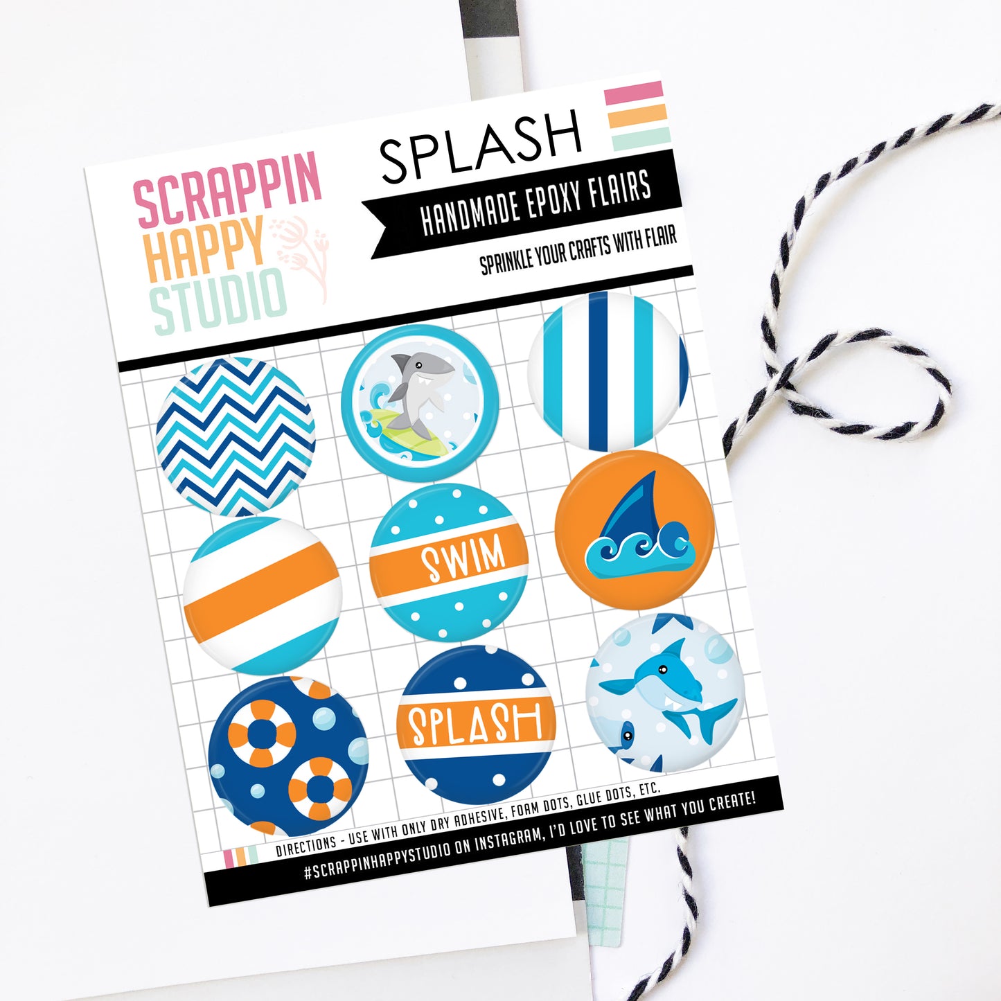 Splash Swim Epoxy Flair