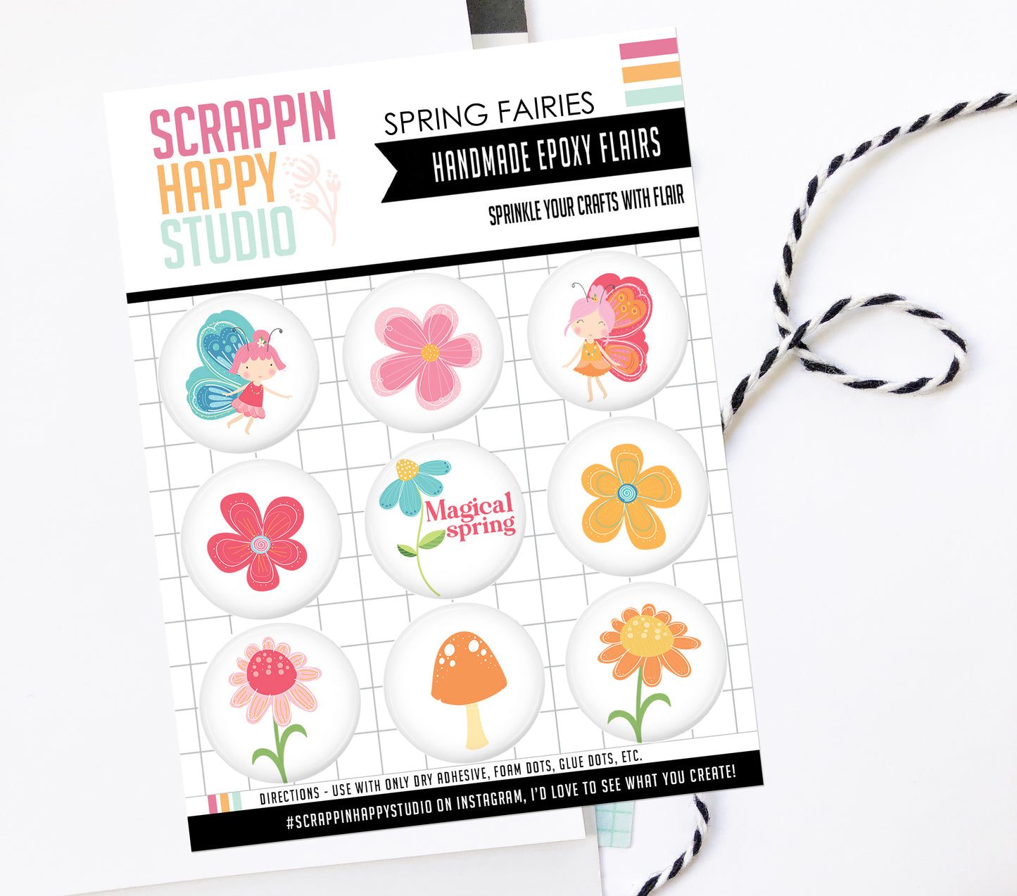 Spring Fairies Epoxy Flair