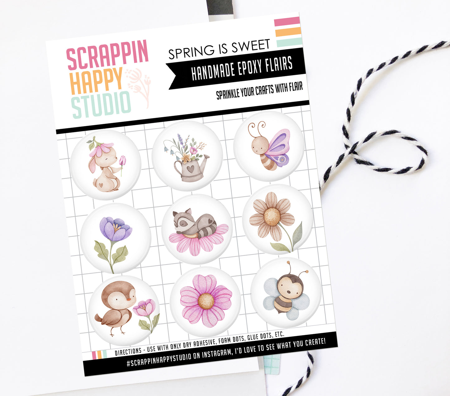 Spring Is Sweet Epoxy Flair