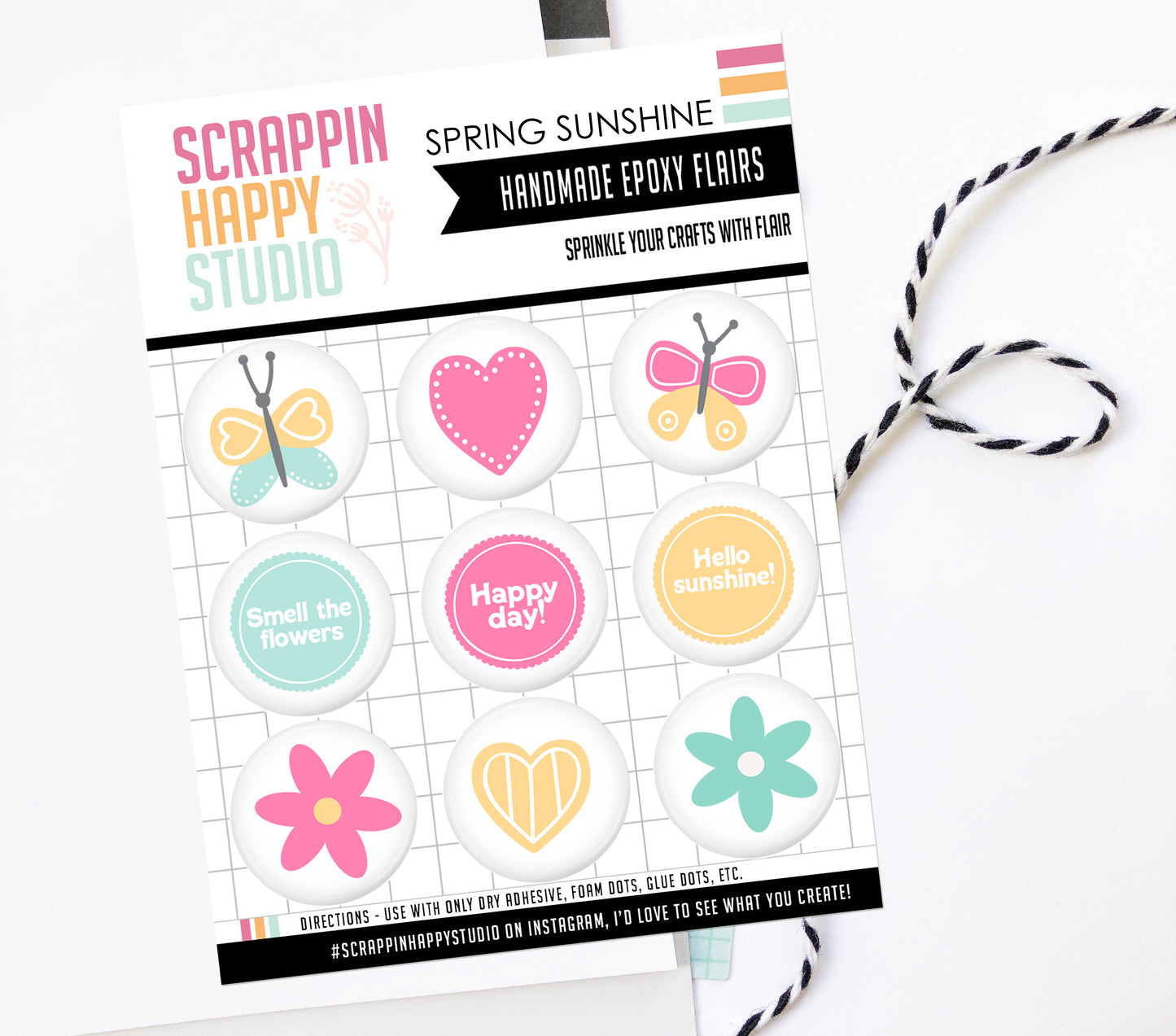 Spring Sunshine Epoxy Flair