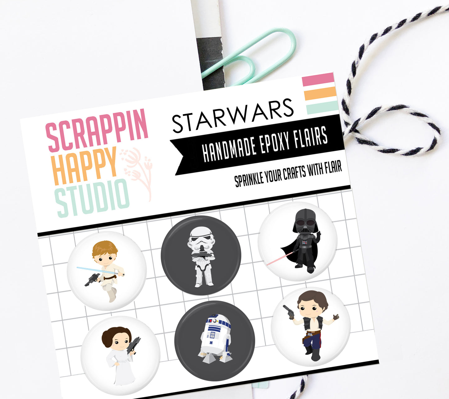 Star Wars Epoxy Flair