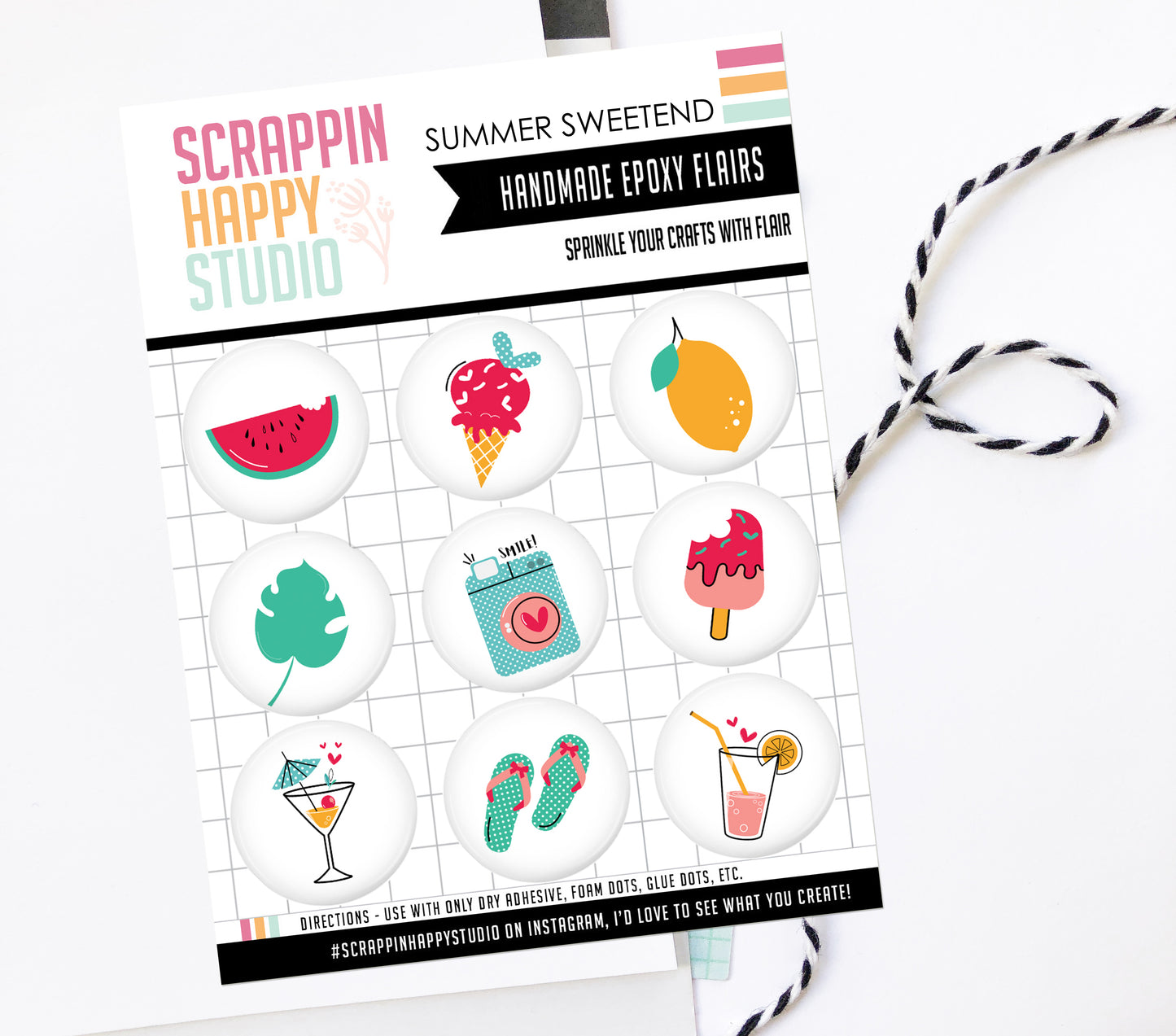 Summer Sweetened Epoxy Flair