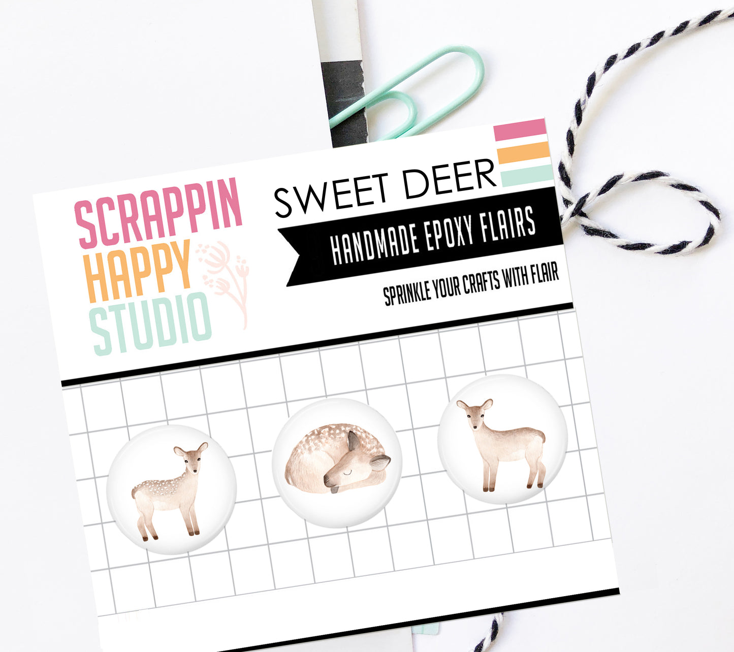 Sweet Deer Epoxy Flair