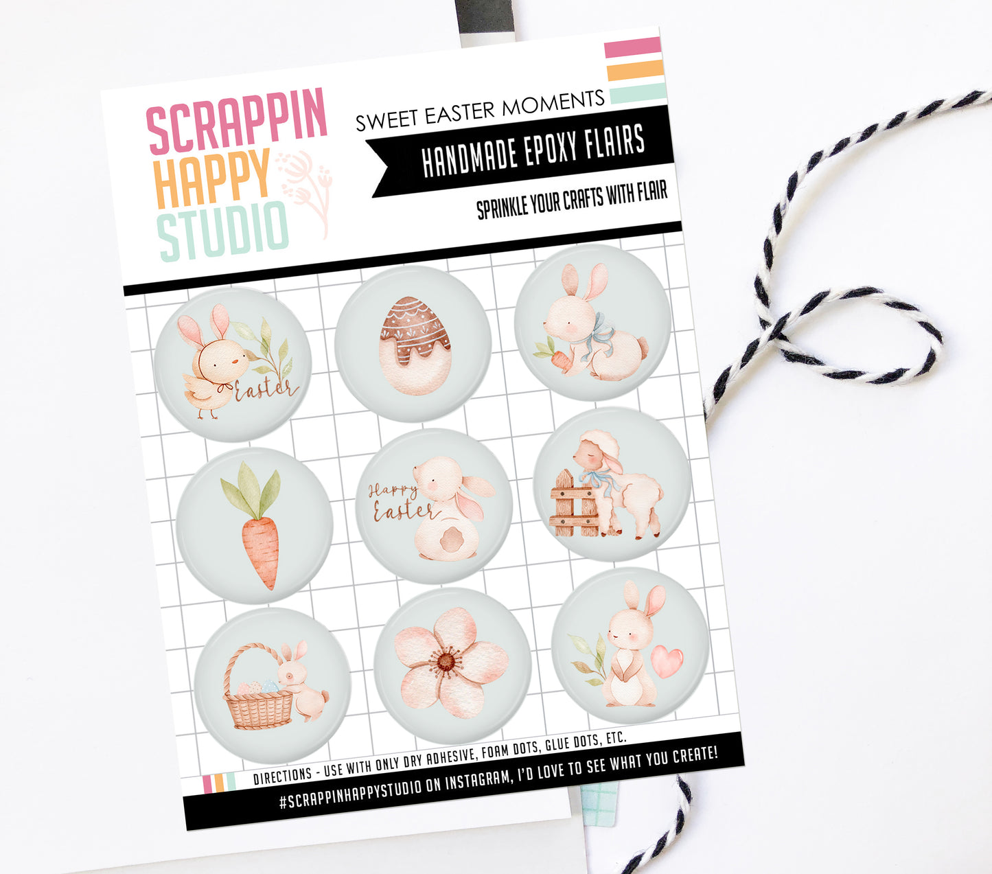 Sweet Easter Moments Epoxy Flair