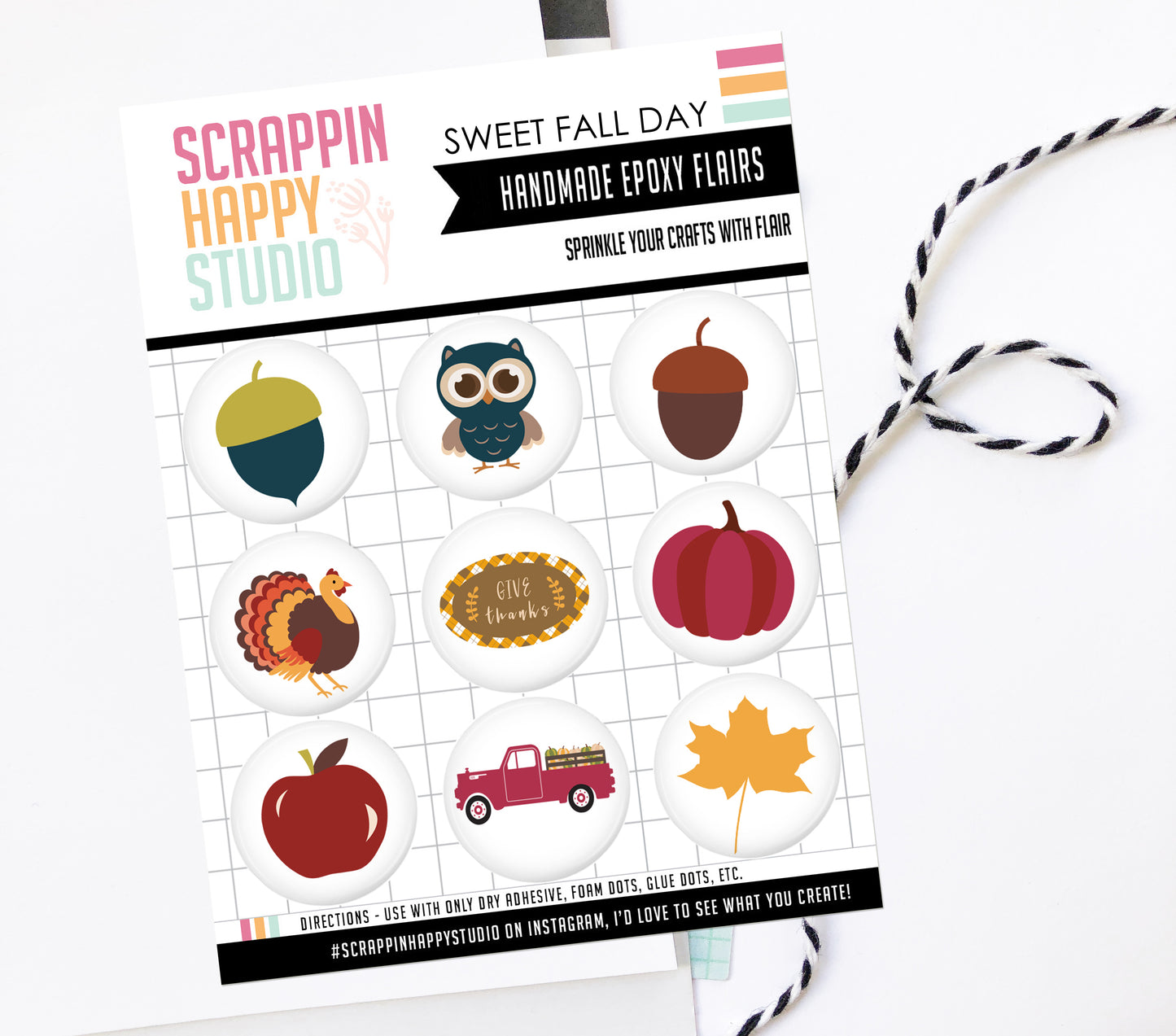 Sweet Fall Day Epoxy Flair