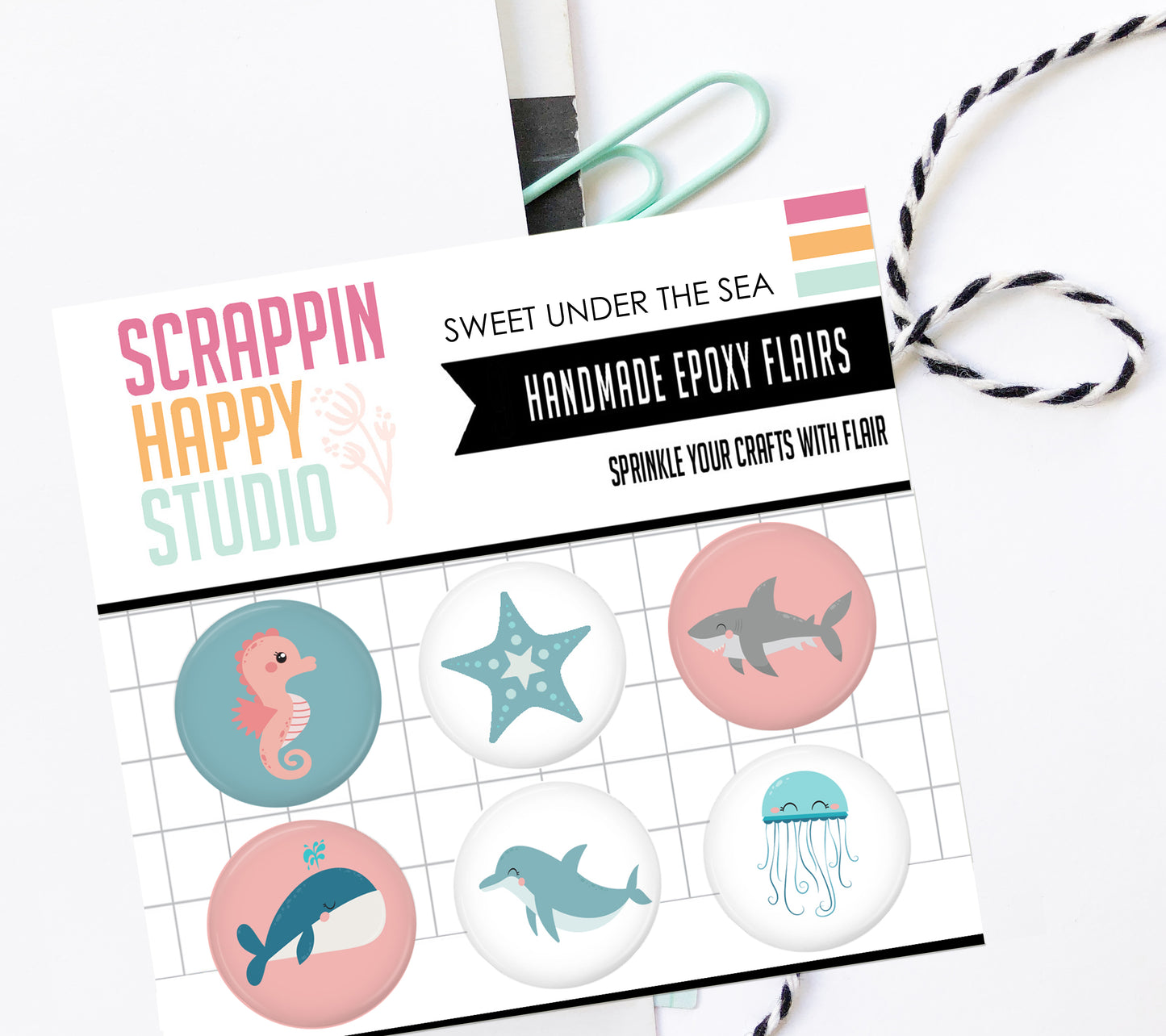 Sweet Under The Sea Epoxy Flair