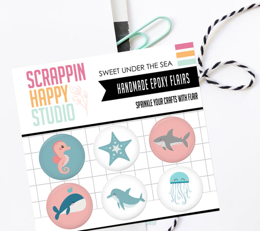 Sweet Under The Sea Epoxy Flair