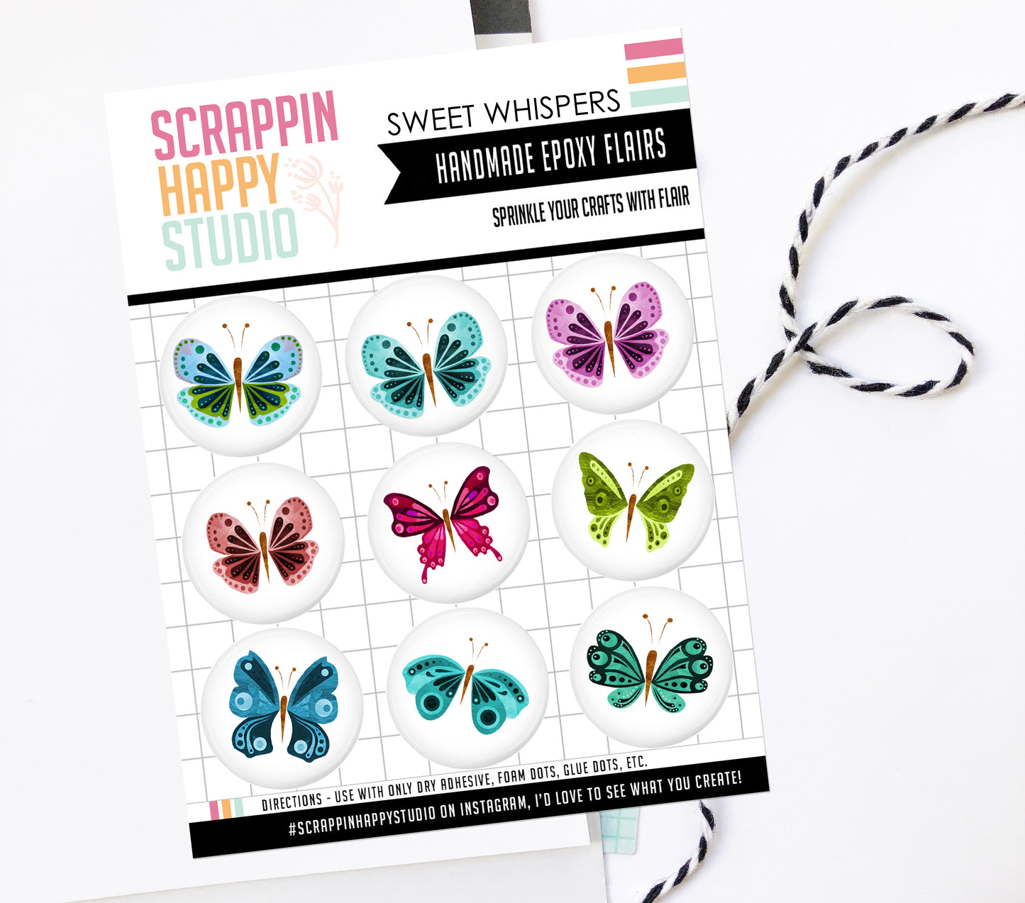 Sweet Whispers Epoxy Flair