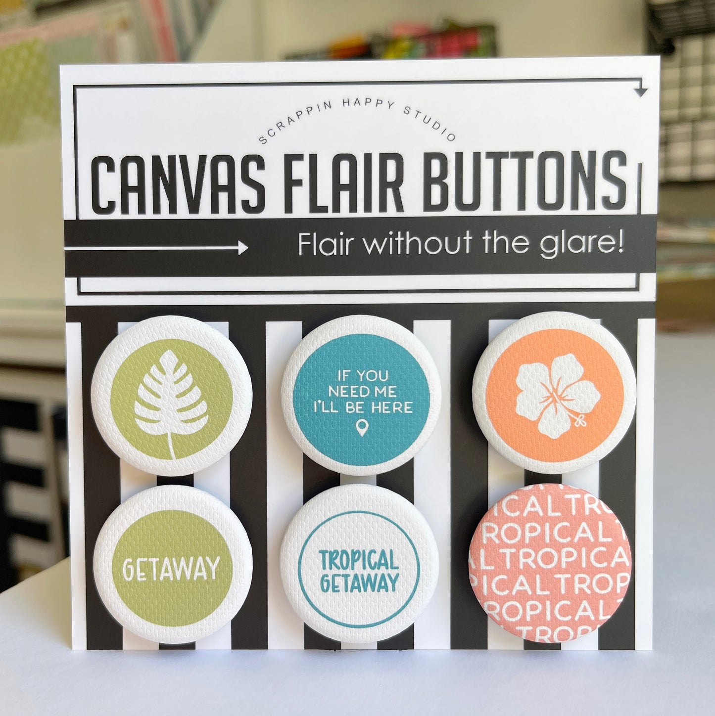 Tropical Getaway Canvas Flair