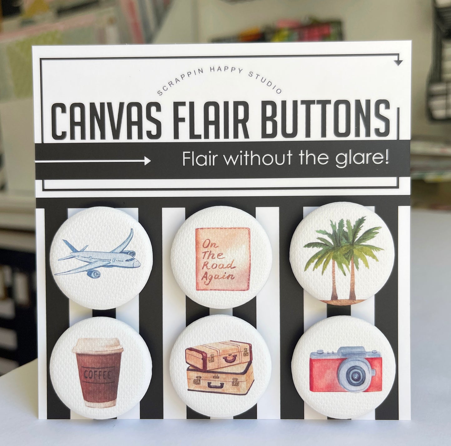 Travel Around Canvas Flair