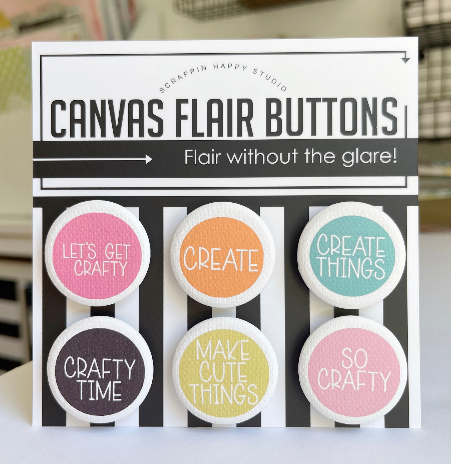 Crafty Time Canvas Flair