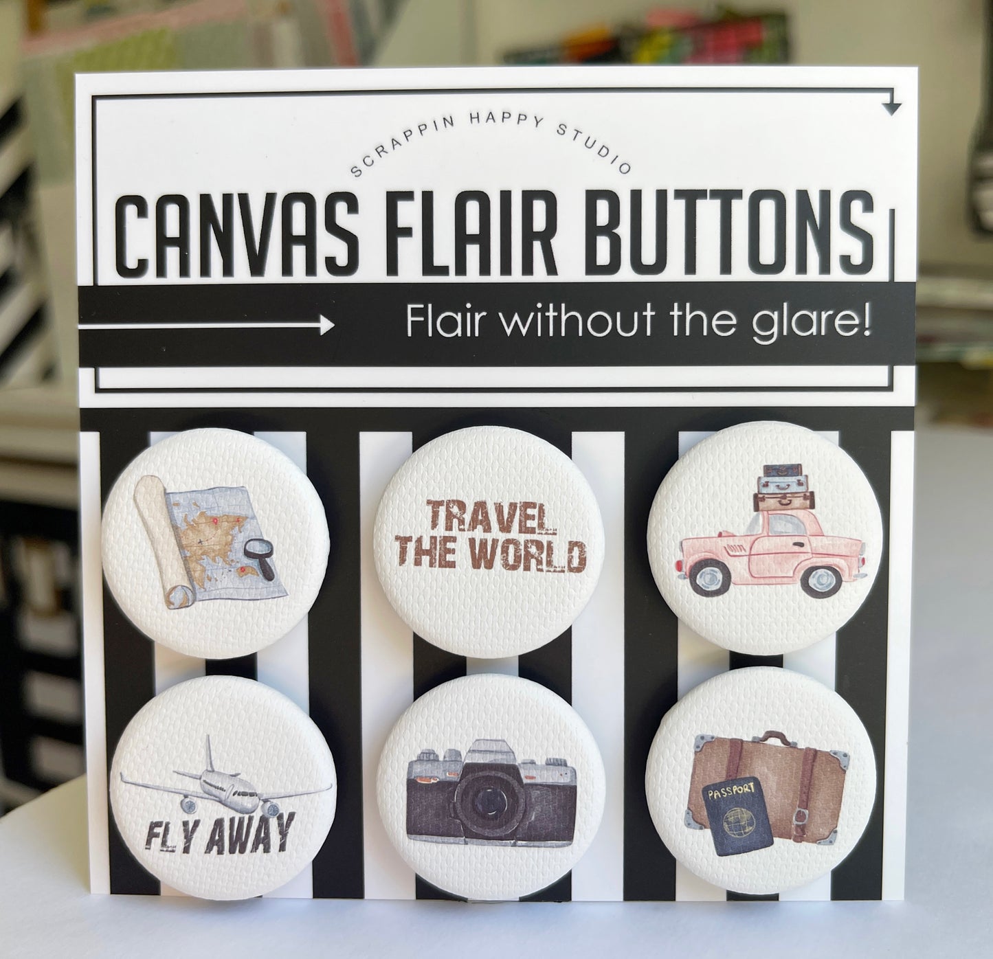 Travel Captured Canvas Flair