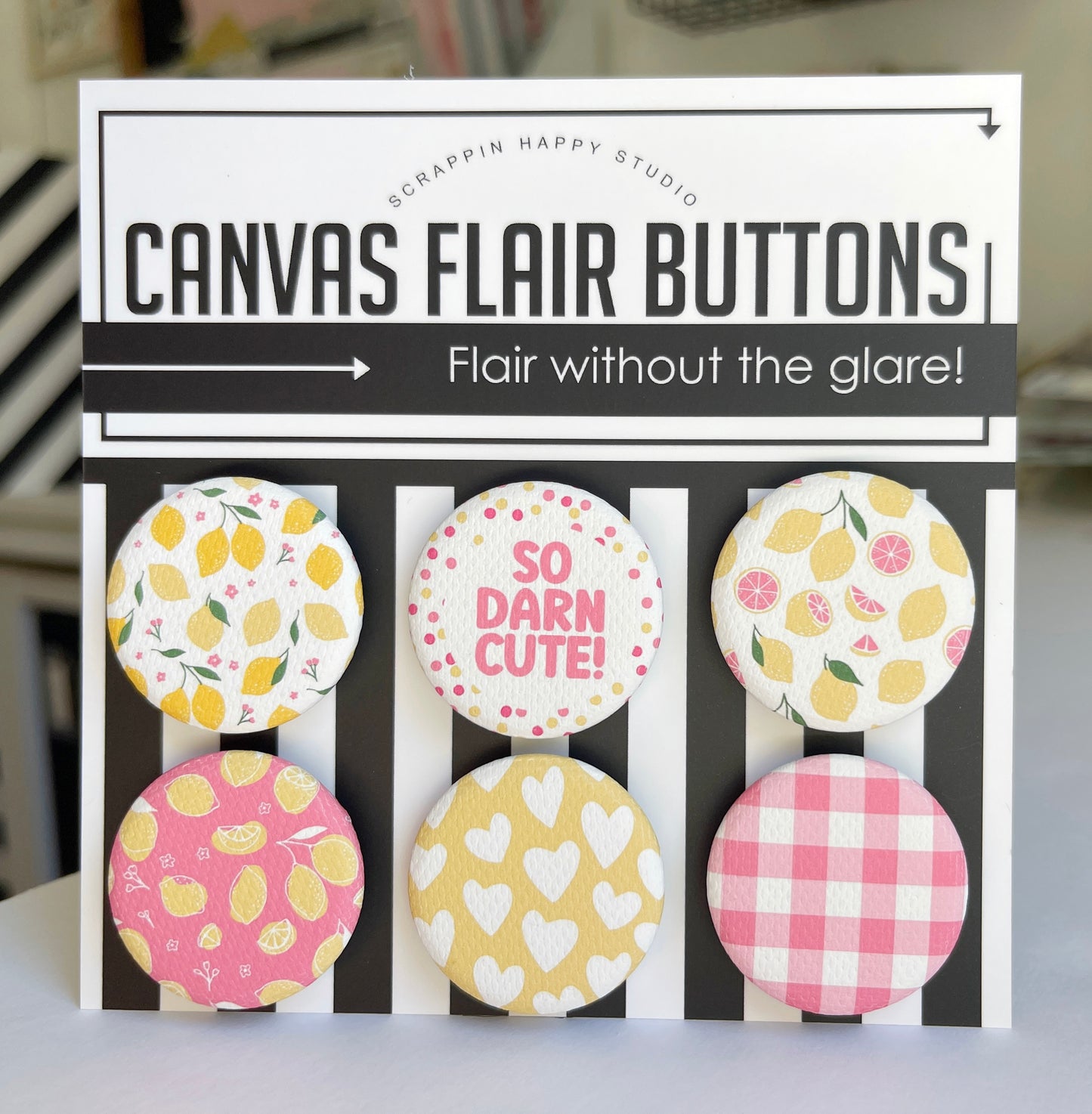 Pink Lemonade Canvas Flair