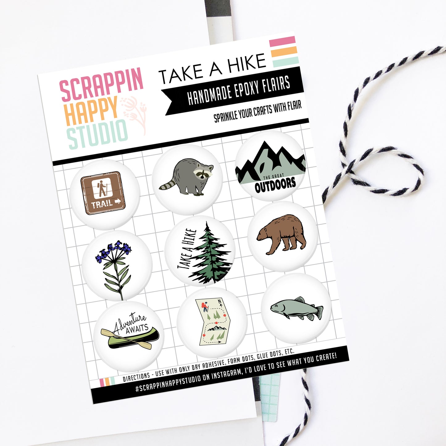 TAKE A Hike Epoxy Flair