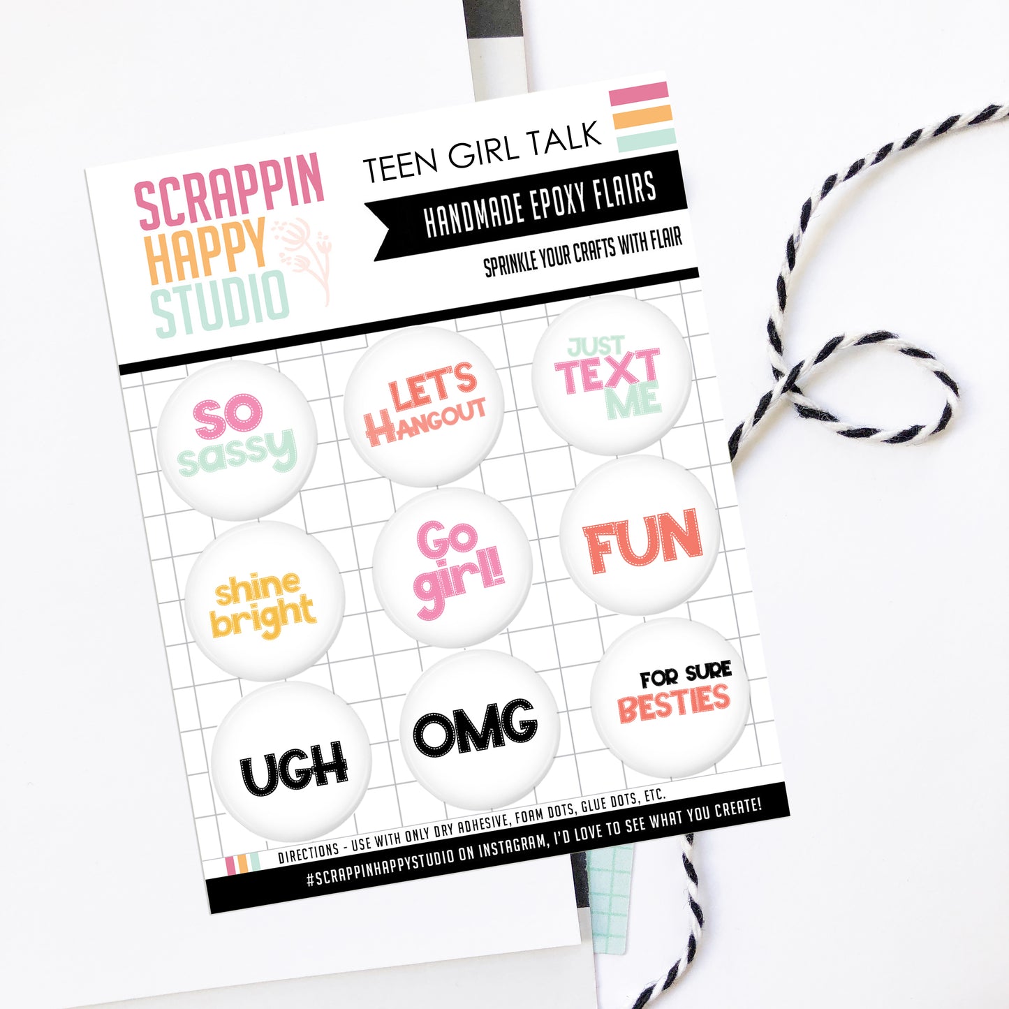 Teen Girl Epoxy Flair