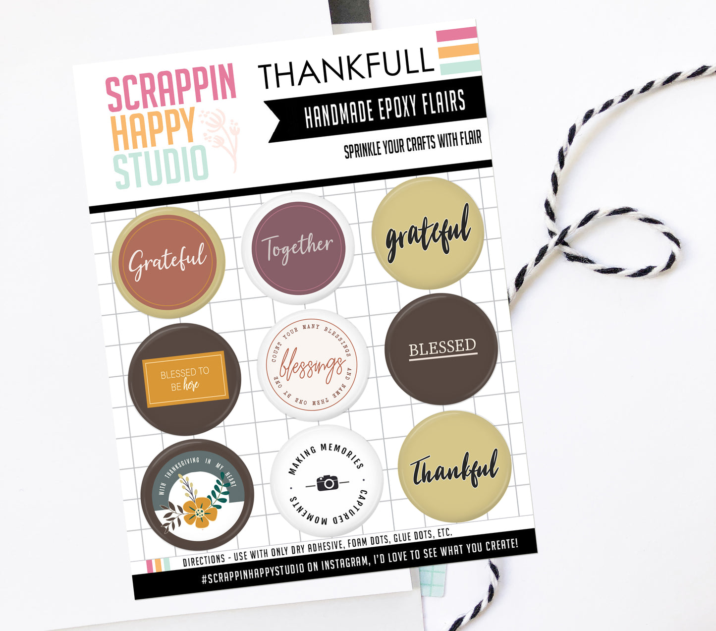 Thankful Epoxy Flair