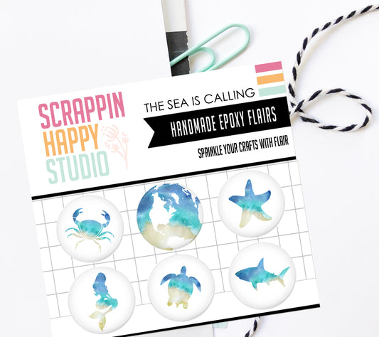 The Sea Is Calling Epoxy Flair