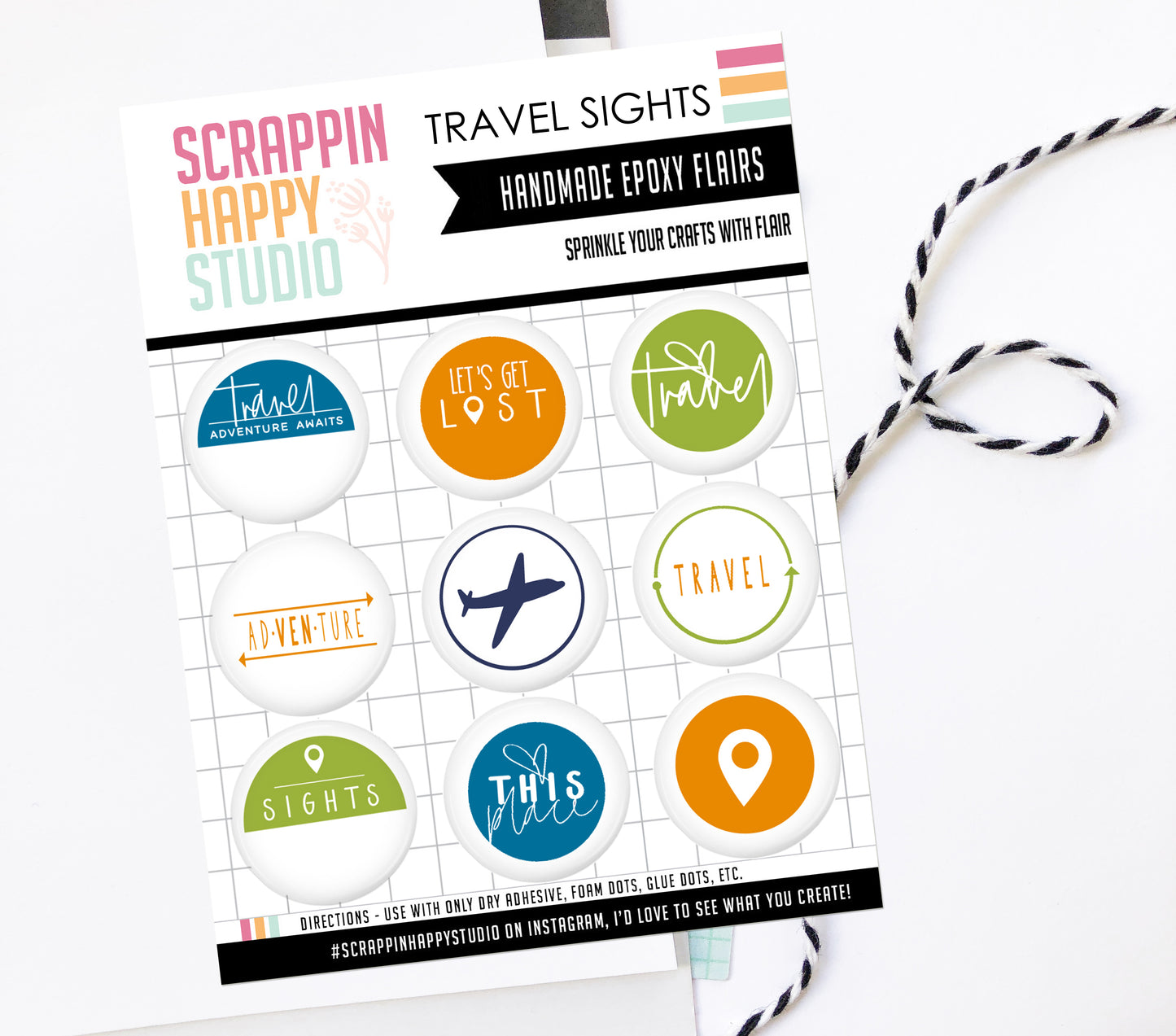 Travel Sights Epoxy Flair