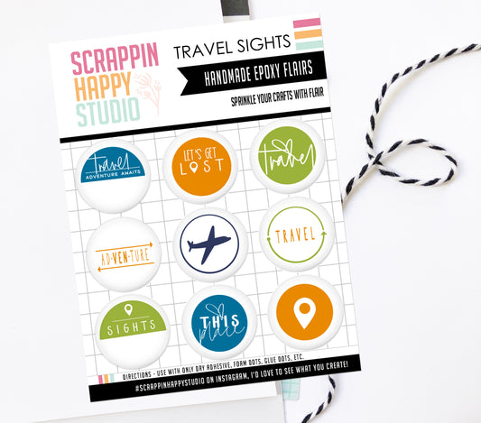 Travel Sights Epoxy Flair