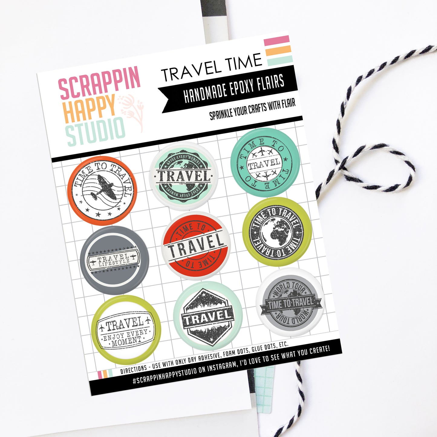 Travel Time Epoxy Flair