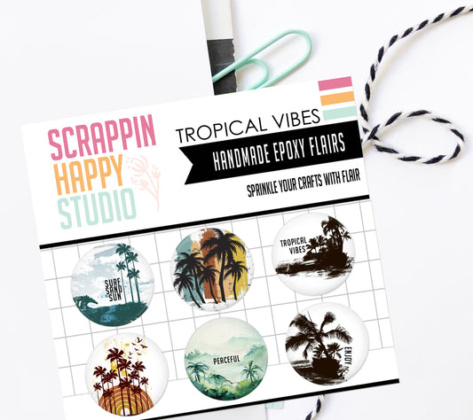 Tropical Vibes Epoxy Flair