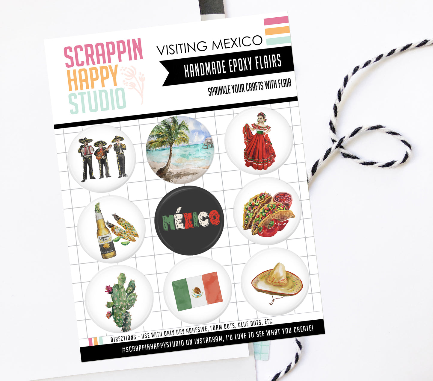 Visiting Mexico Epoxy Flair