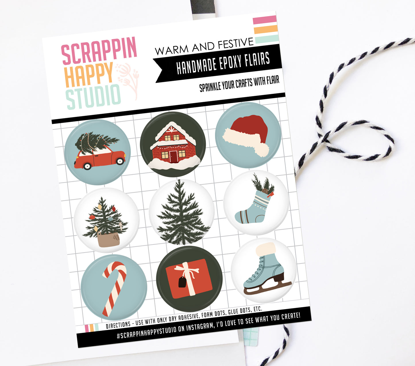 Warm And Festive Epoxy Flair