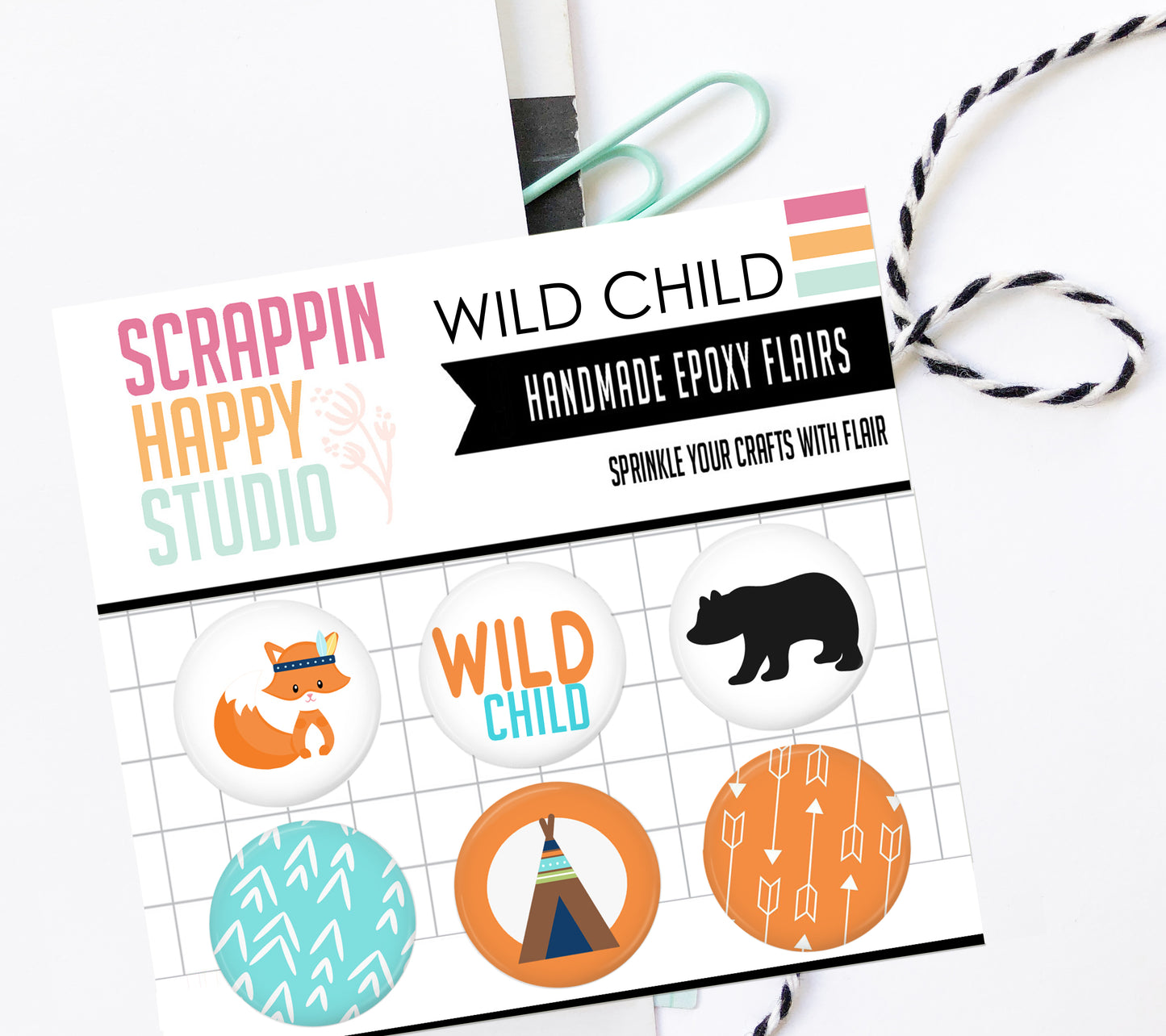 Wild Child Epoxy Flair
