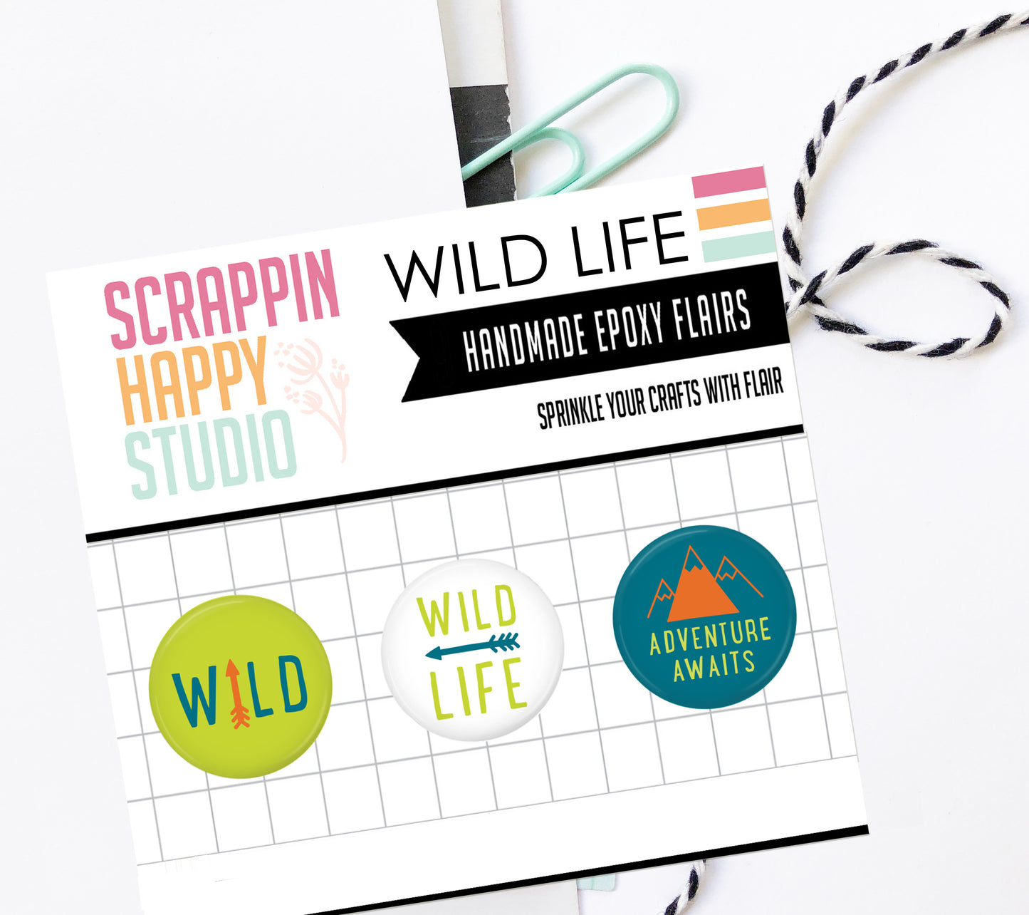 Wild Life Epoxy Flair