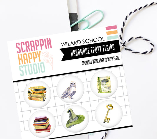 Wizard School Epoxy Flair